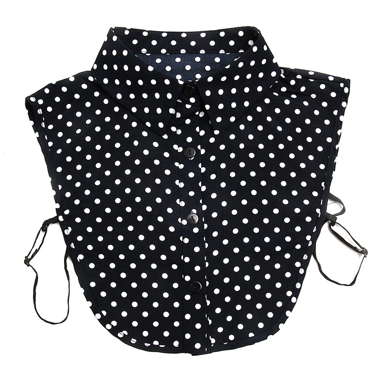 The Korean version of the removable collar dress and shirt for women in the workplace is available from stock