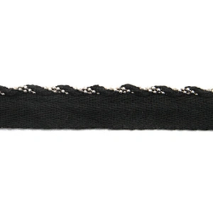 Wholesale Chain lace trim Beaded 1.5 cm Sew-On Trimming ribbon Design herringbone tape trims for clothing