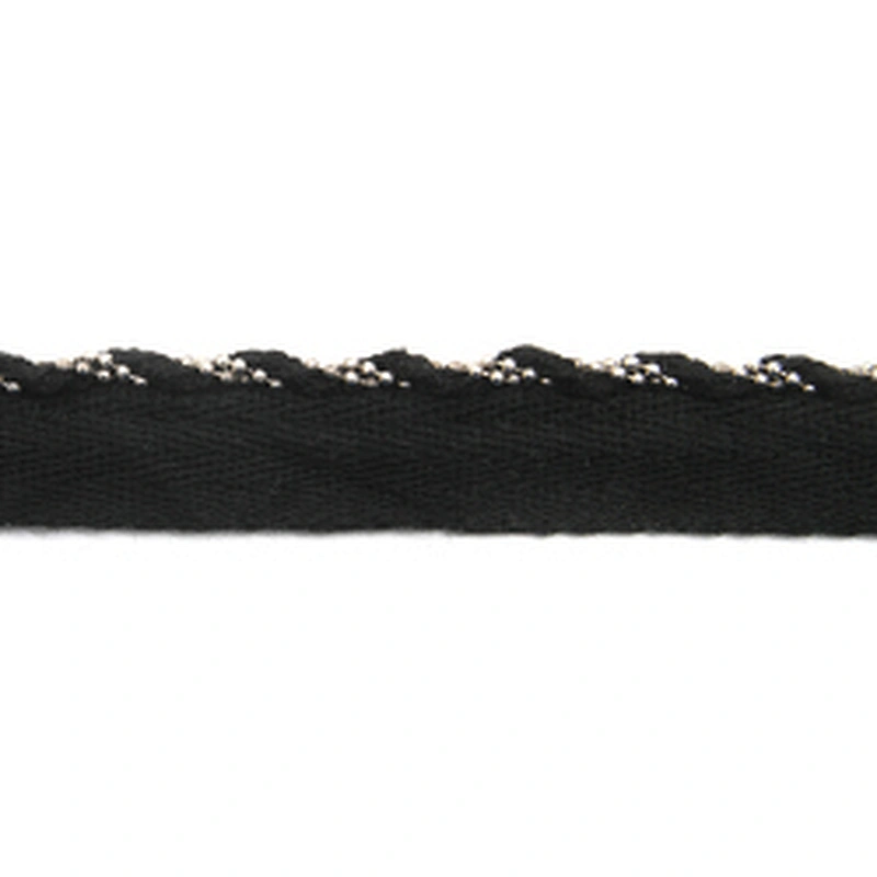 Wholesale Chain lace trim Beaded 1.5 cm Sew-On Trimming ribbon Design herringbone tape trims for clothing