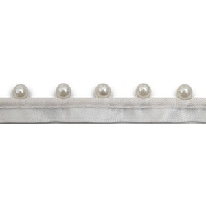 kavatar  wholesale new Handmade Bead lace Embroidered Tulle Trim wedding with Accessories Beads Rhinestones