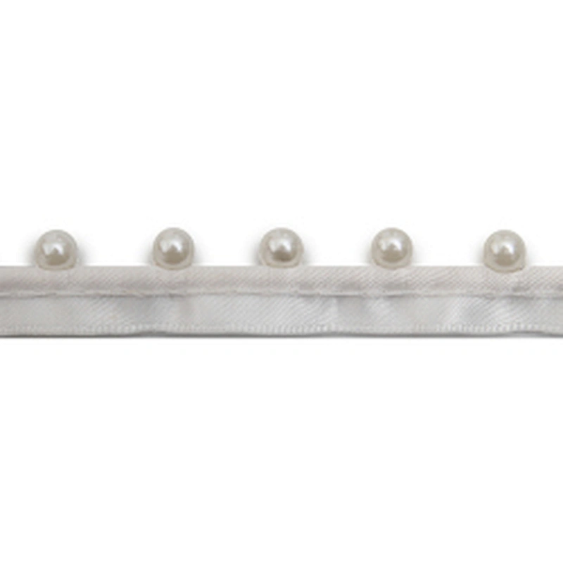 kavatar  wholesale new Handmade Bead lace Embroidered Tulle Trim wedding with Accessories Beads Rhinestones