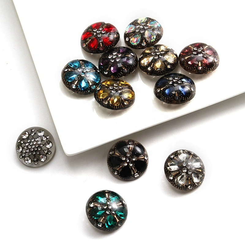 New rhinestone buttons crystal pearl clothing diamond buttons, coat buttons ,dress buttons
