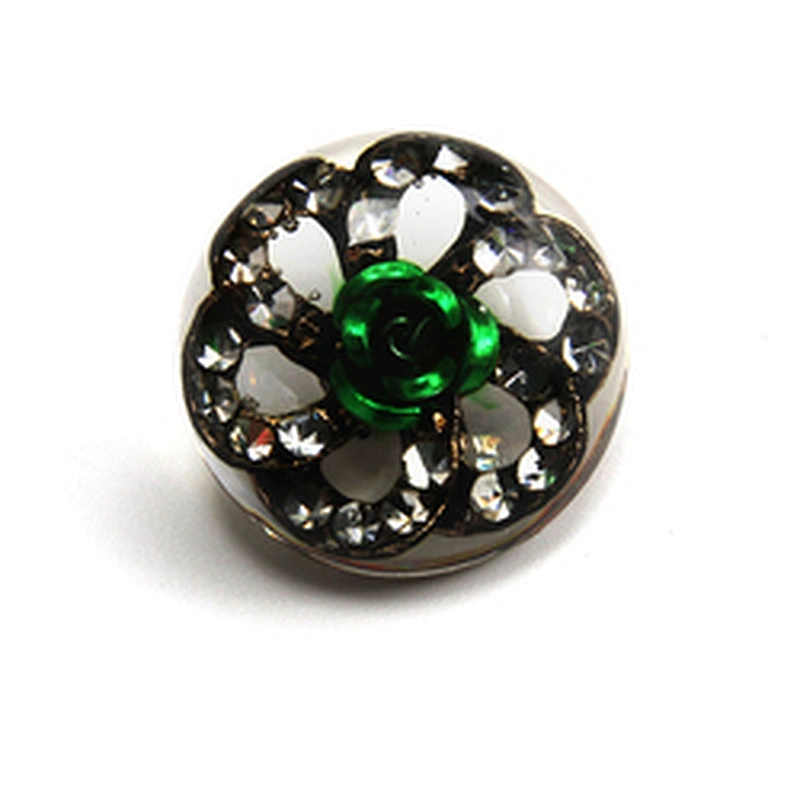 Coat buttons ,European and American style clothing rhinestone buttons crystal pearl clothing accessories wholesale butt,