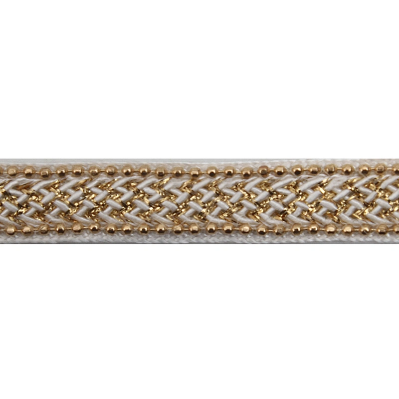Wholesale Chain lace trim rhinestone 1 cm Sew-On lace trim Polyester net mesh Lace trimmings wedding for clothes  Accessories