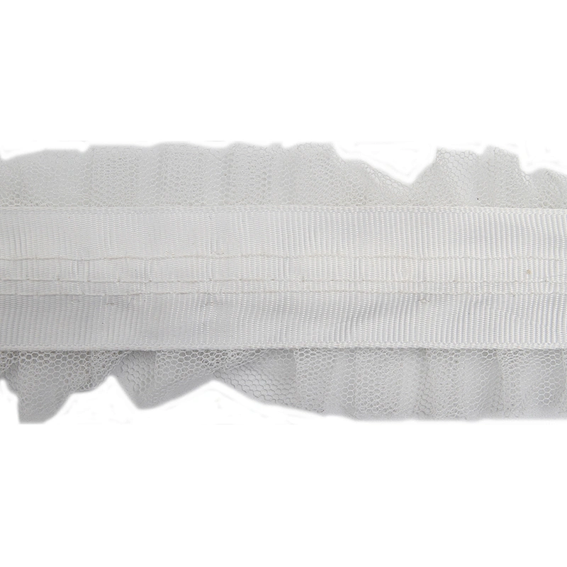 kavatar  wholesale new Handmade Bead lace Embroidered Tulle Trim wedding with Accessories Beads Rhinestones