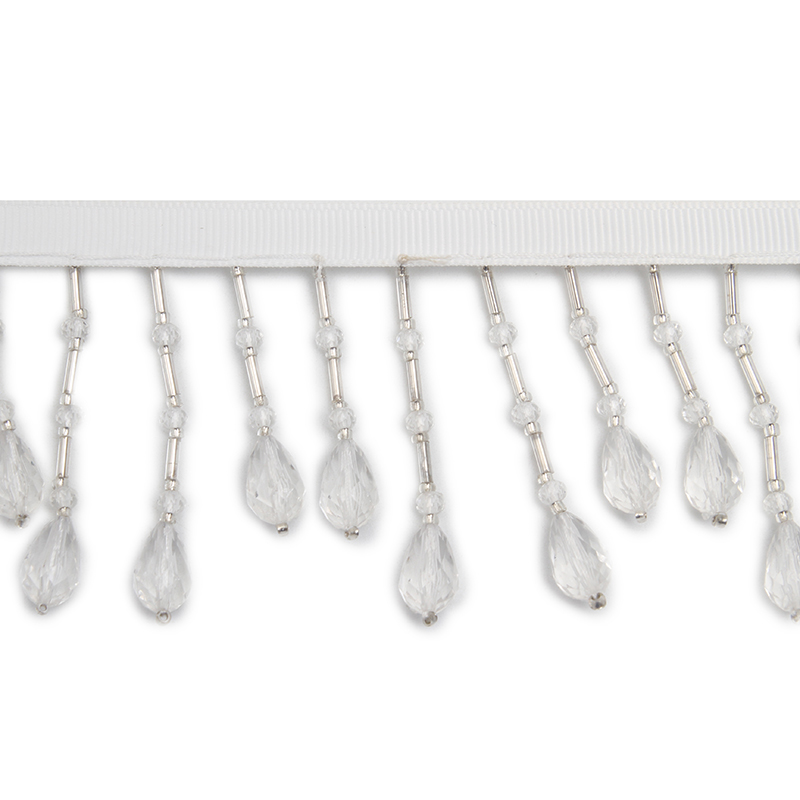 kavatar  wholesale new Handmade Bead lace Embroidered Tulle Trim wedding with Accessories Beads Rhinestones