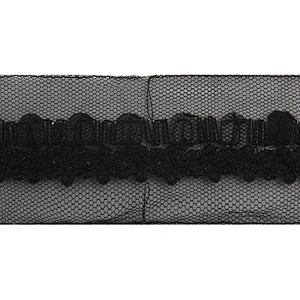 kavatar  wholesale new Handmade Bead lace Embroidered Tulle Trim wedding with Accessories Beads Rhinestones