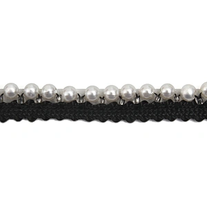kavatar  wholesale new Handmade Bead lace Embroidered Tulle Trim wedding with Accessories Beads Rhinestones