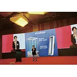 A press conference