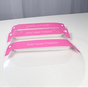 Factory PM 2.5 face splash shield protective facial mask disposable face shield