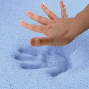 Enhance toughness memory foam gel powder pu foam granule