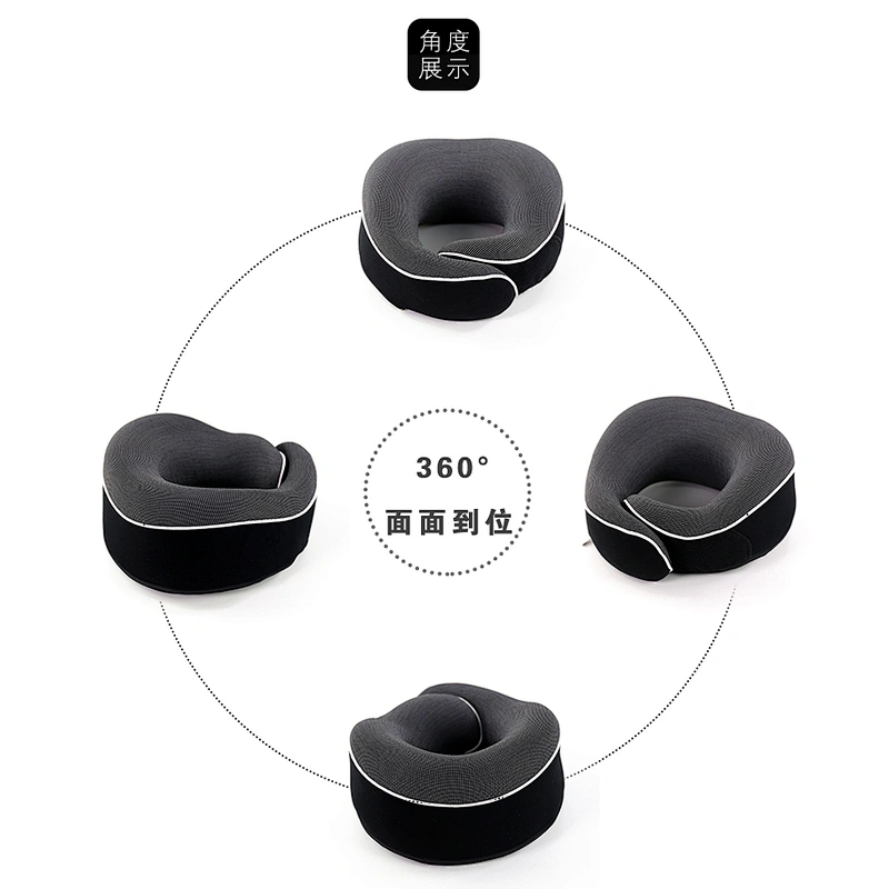 3D Eye Mask Earplugs Travel Bag Perfect Airplane Travel Kit and Memory foam travel neck U shape pillow for office chair