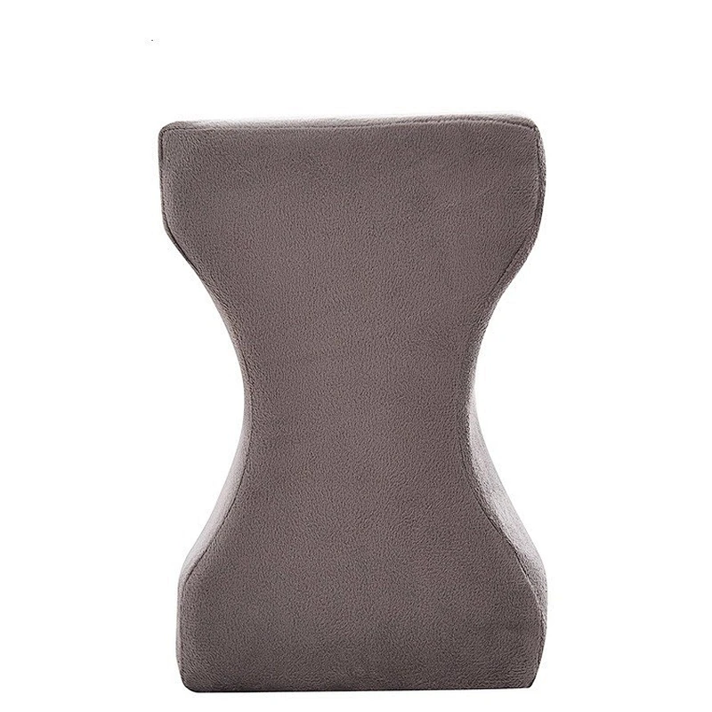 Orthopedic memory foam knee pillow for side sleepers