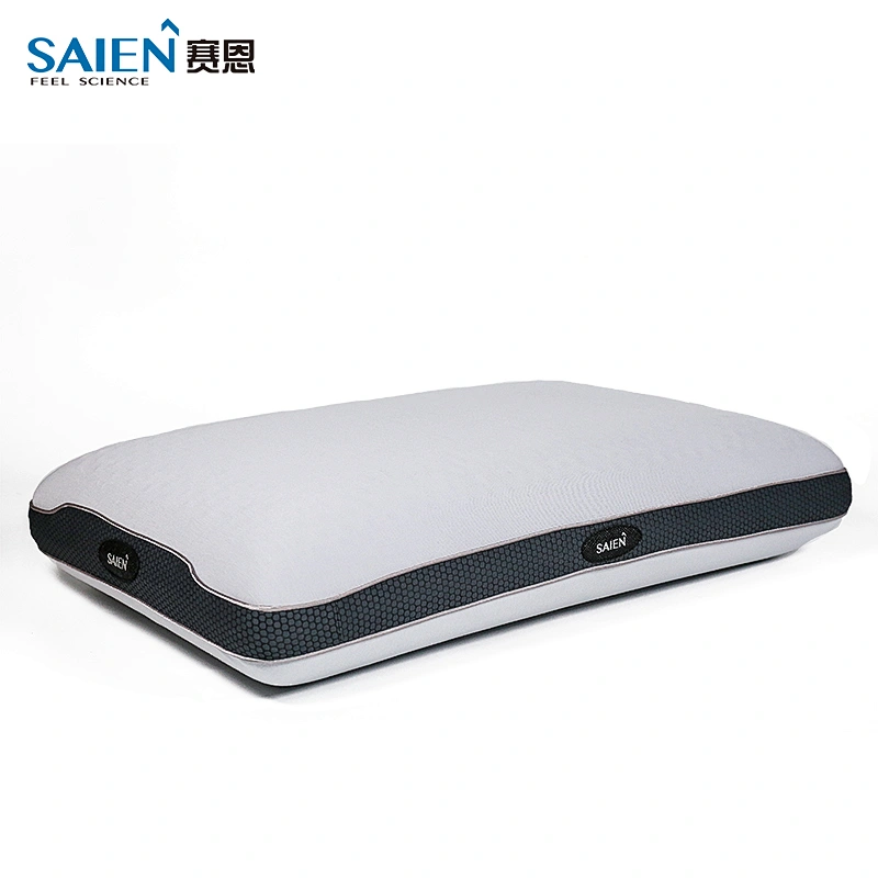 Factory OEM new design ergonomic cotton shredded chips memory foam sleeping pillow