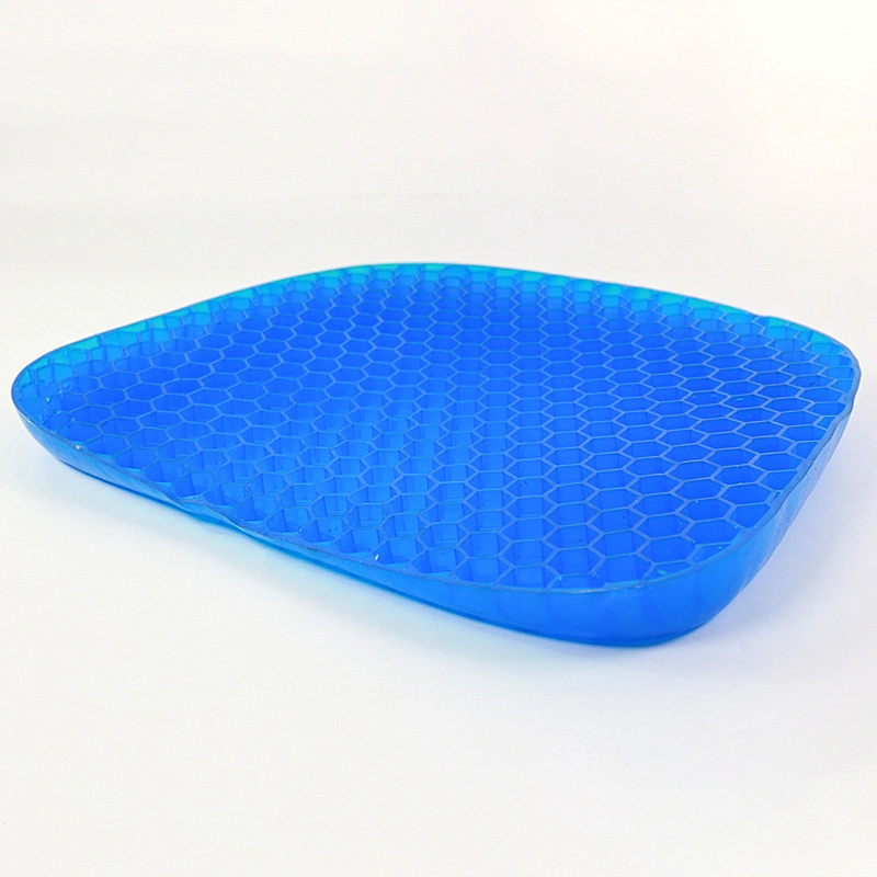 Factory Relaxing Orthopedic Floor Cushion Seating Sofa Cars Cool Summer Coccyx Gel Seat Cushion
