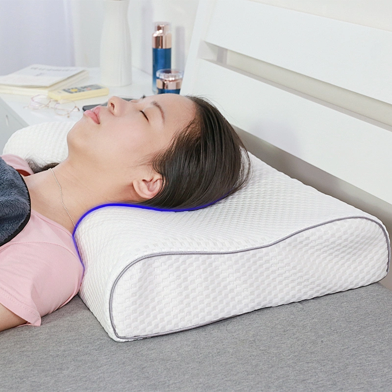 saien Good Quality Natural  Latex Foam Pillow With Removable Cover