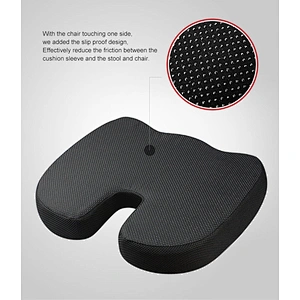 Wheelchair Relief Pressure Memory Foam Coccyx Orthopedic Comfort Seat Cushion Foam