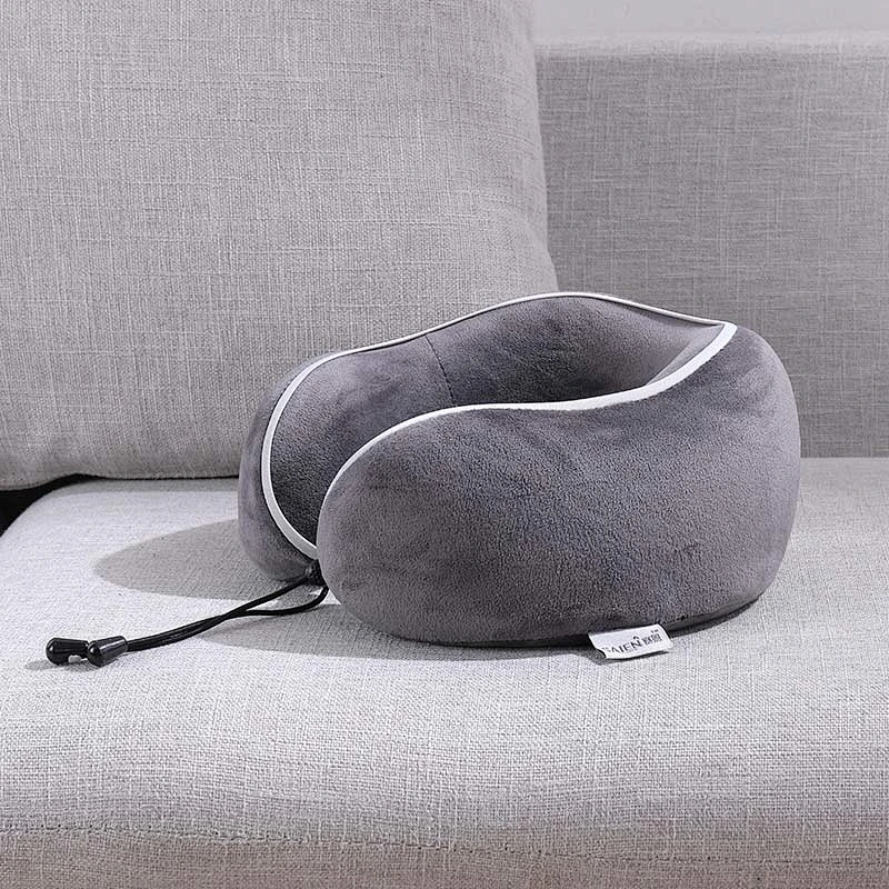 saien hot sale Latest office airplane bus train travel neck pillow memory foam