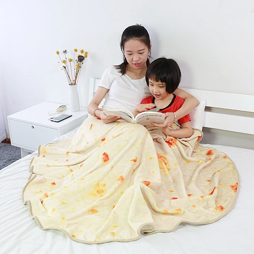 Promotion Airplane Personalized Soft Fleece Folding Travel Blanket Mexican chicken cake blanket