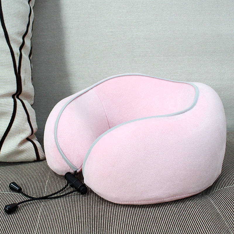 Easy Carrying Folding Travel Set Full Support Best Neck Pillow Eye Mask