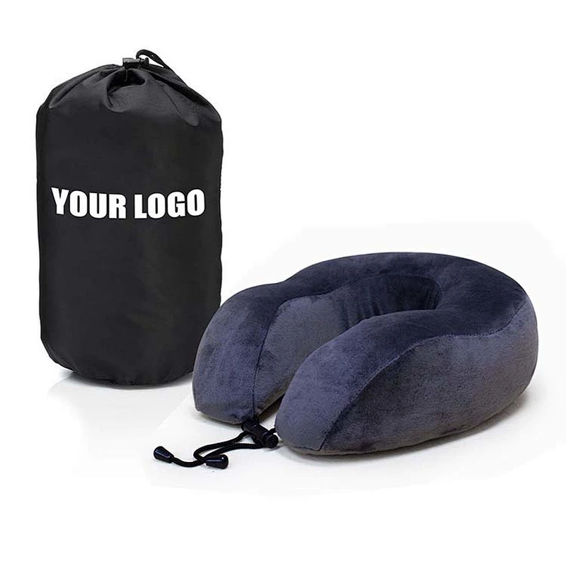 wholesale travel set memory foam neck massage head pillow