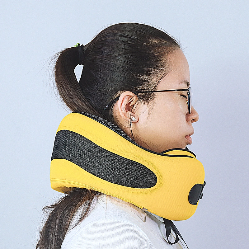Travel Car U Shape Comfortable Full Neck Chin Support Washable Breathable Patent Pillow