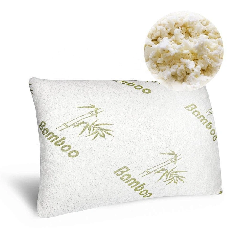 Factory Bamboo Shreded Memory Foam Pillow, Shredded Memory Foam Pillow
