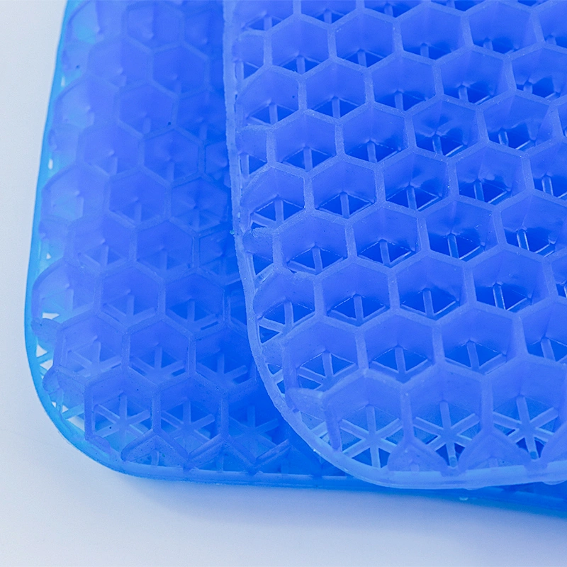 Factory Relaxing Orthopedic Floor Cushion Seating Sofa Cars Cool Summer Coccyx Gel Seat Cushion