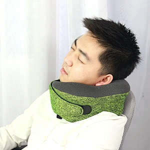 New style Airplane Memory Foam Travel Neck Support Pillow Scarf