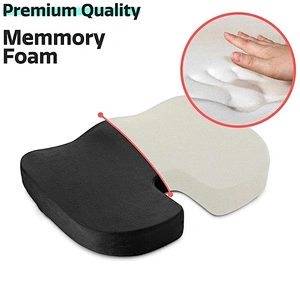 Promotion Pain Relief Office Chair Memory Foam Car Orthopedic Seat Cushions