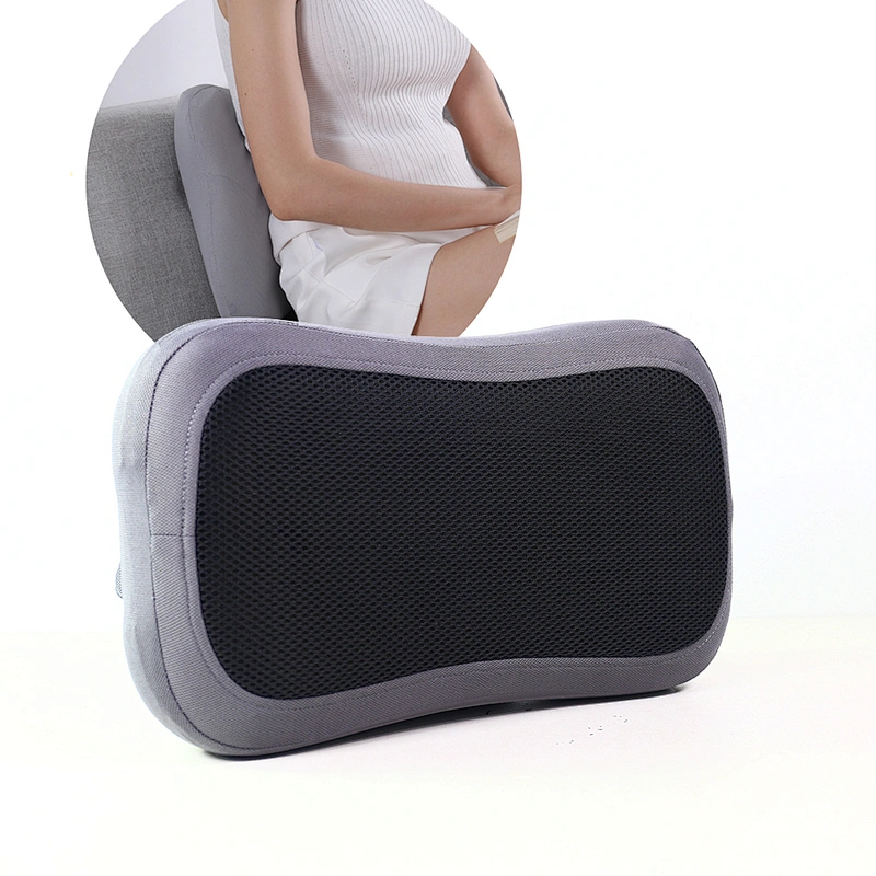 Newly Round Memory Foam Lumbar Cushion Support Office Rest Back Cushion In Pouch