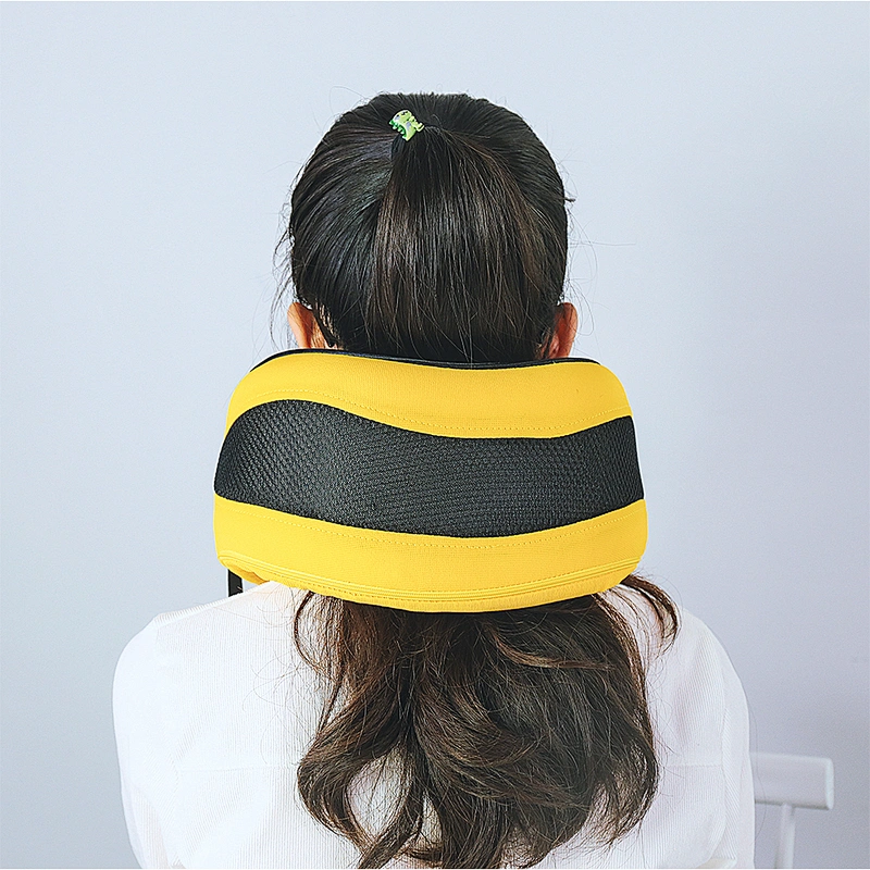 Travel Car U Shape Comfortable Full Neck Chin Support Washable Breathable Patent Pillow