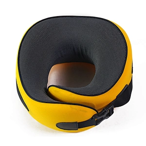 Orthopedic OEM Pillow Travel Foldable Memory Foam Neck Pillow Airplane Travel Kit
