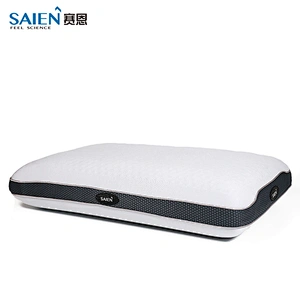 Factory OEM new design ergonomic cotton shredded chips memory foam sleeping pillow