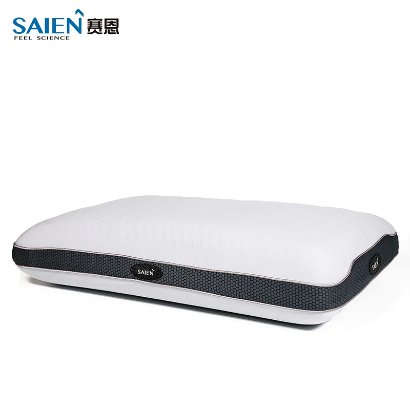 Factory OEM new design ergonomic cotton shredded chips memory foam sleeping pillow