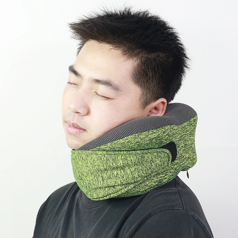 2020 Newly Memory Foam Neck Support Pillow Scarf Pillow Rest On Airplane