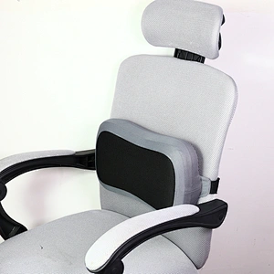 Newly Round Memory Foam Lumbar Cushion Support Office Rest Back Cushion In Pouch