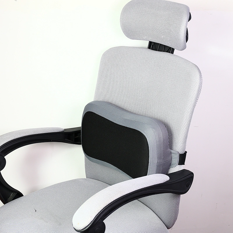 Newly Round Memory Foam Lumbar Cushion Support Office Rest Back Cushion In Pouch