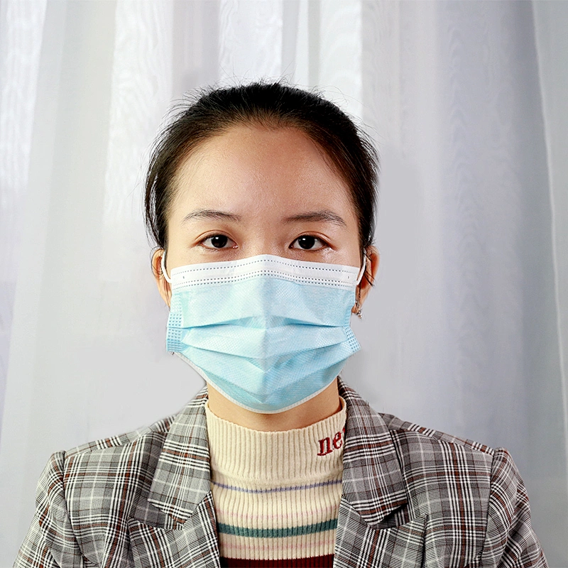 Protective Anti Sickness Anti Dust 3 Ply Face Mask