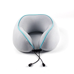 Easy Carrying Folding Travel Set Full Support Best Neck Pillow Eye Mask