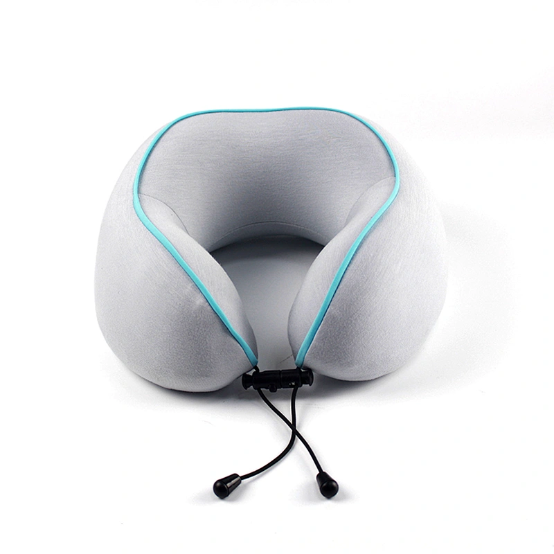 Easy Carrying Folding Travel Set Full Support Best Neck Pillow Eye Mask
