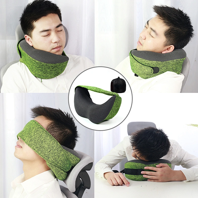 2020 Newly Memory Foam Neck Support Pillow Scarf Pillow Rest On Airplane