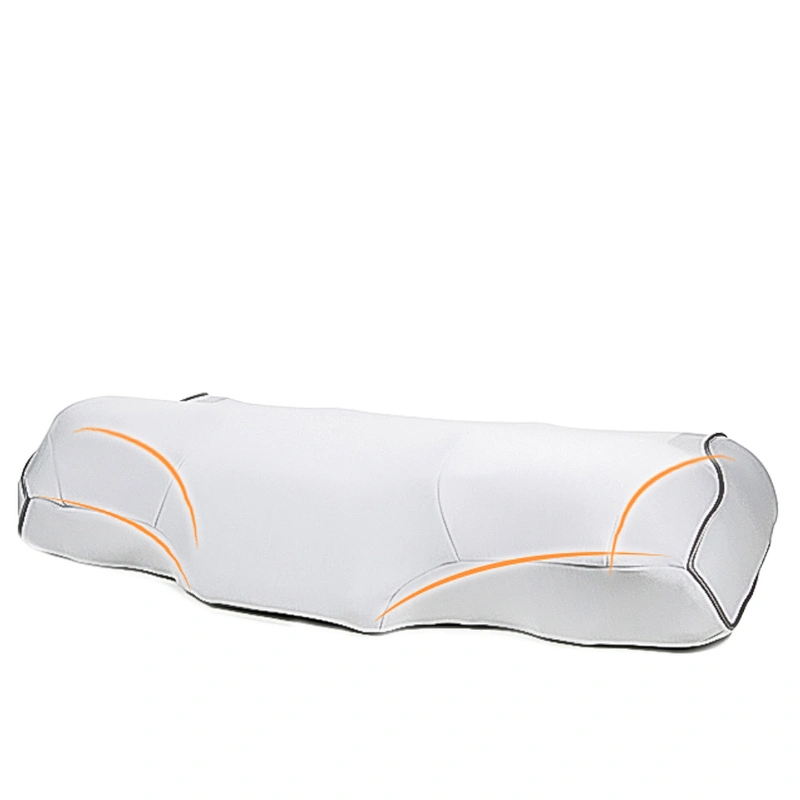 Factory OEM new design ergonomic cotton shredded chips memory foam bed sleep pillow