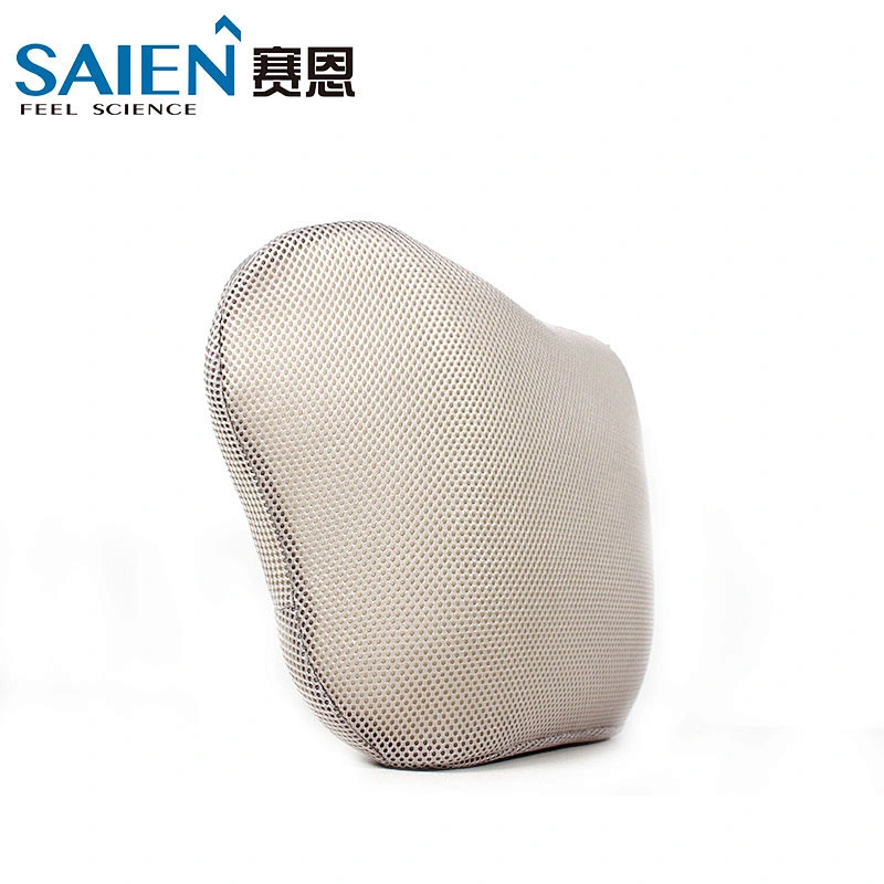 Memory Foam Folding Cotton/Polyester Lumbar Pad Lower Back Waist Pain Relief Support Cushion For Seat Car Chair Sofa