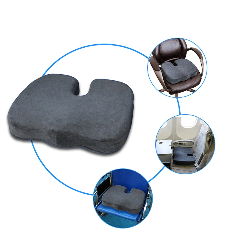 Wheelchair Relief Pressure Memory Foam Coccyx Orthopedic Comfort Seat Cushion Foam