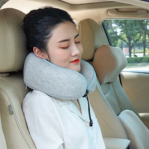 saien hot sale Latest office airplane bus train travel neck pillow memory foam