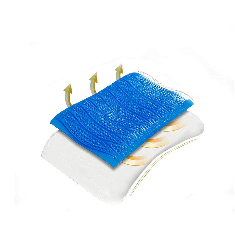 saien Hotel Cheap Sleeping wedge Anti bacterial Adult Memory Foam Gel Pillow