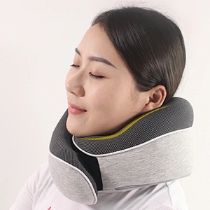 Customized Foldable Memory Foam Travel Kit Eye Mask Latest and Best Airplane Pillow
