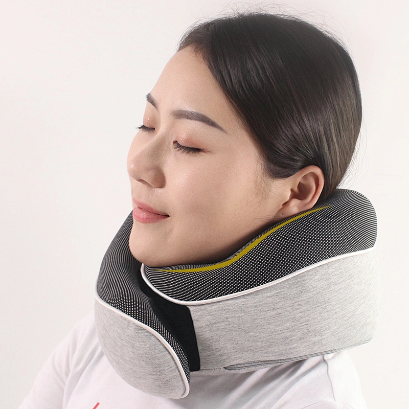 Customized Foldable Memory Foam Travel Kit Eye Mask Latest and Best Airplane Pillow