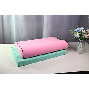2020 Wholesale Orthopedic Healthy Breathable Cotton Memory Foam Newborn Baby Pillow